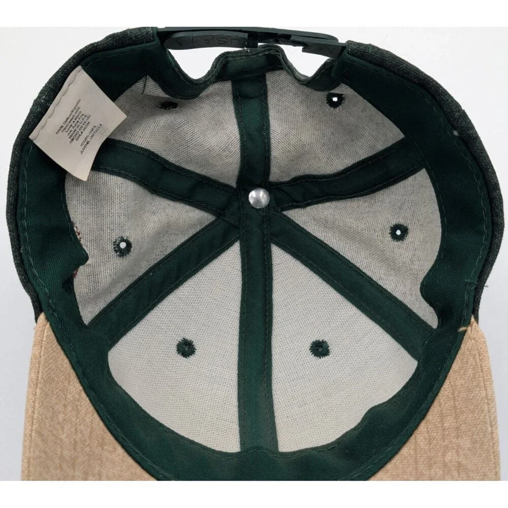 Youth AZ Baseball Snap Back Cap Hat Two Tone With Side Logo Made In USA